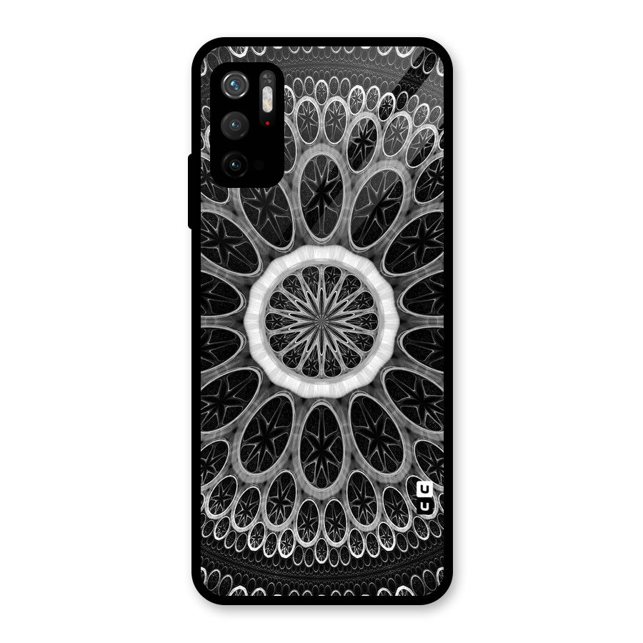 Dark Pattern Art Glass Back Case for Poco M3 Pro 5G