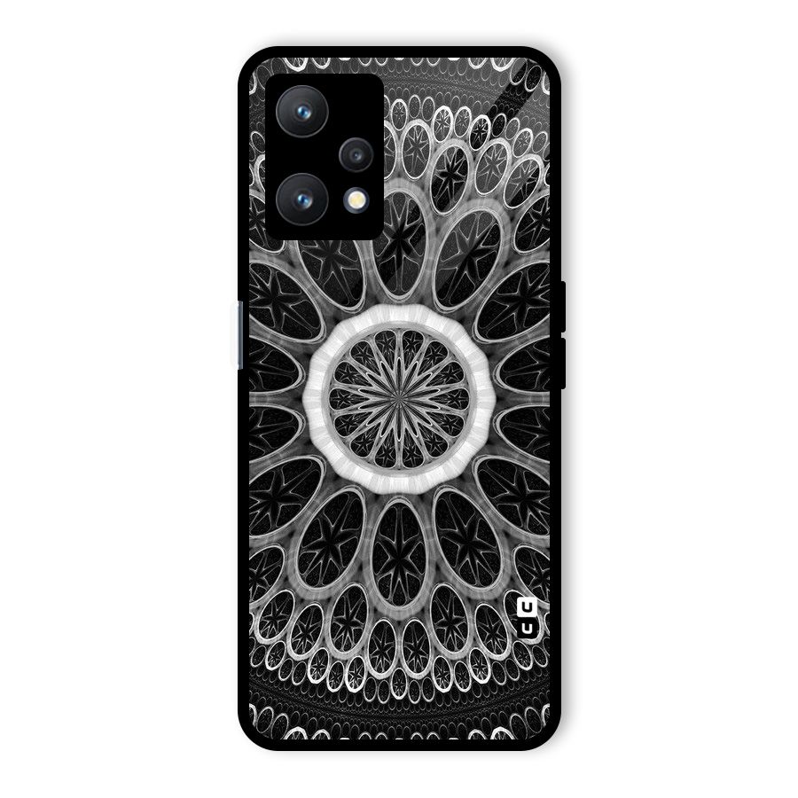 Dark Pattern Art Glass Back Case for Realme 9 Pro 5G