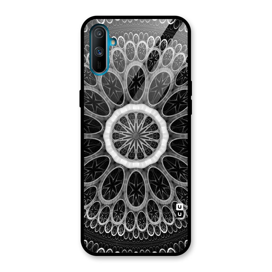 Dark Pattern Art Glass Back Case for Realme C3