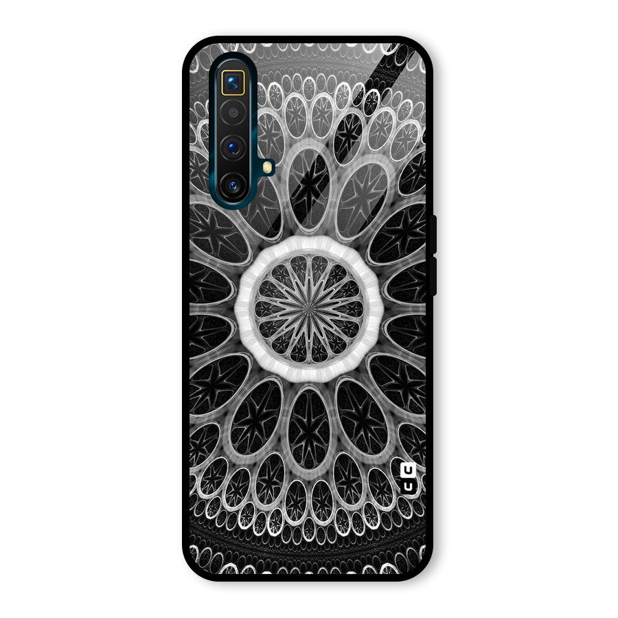Dark Pattern Art Glass Back Case for Realme X3