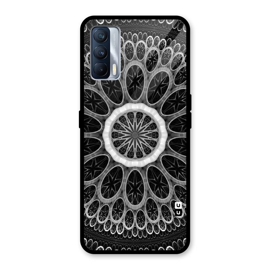 Dark Pattern Art Glass Back Case for Realme X7
