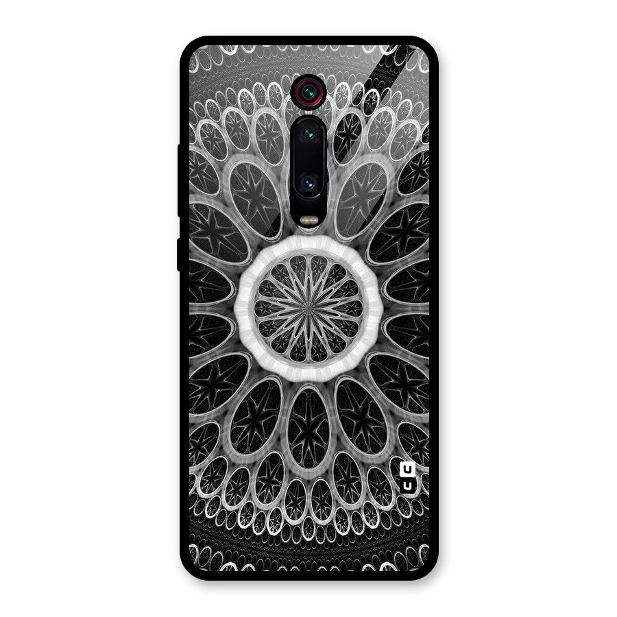 Dark Pattern Art Glass Back Case for Redmi K20