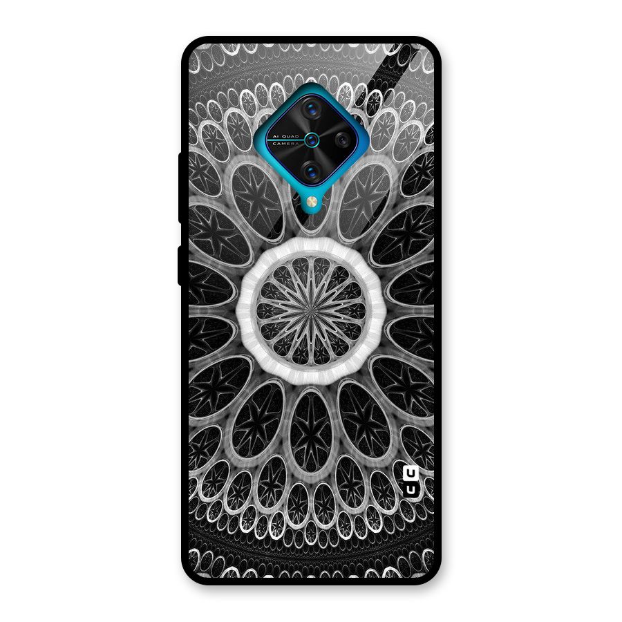 Dark Pattern Art Glass Back Case for Vivo S1 Pro