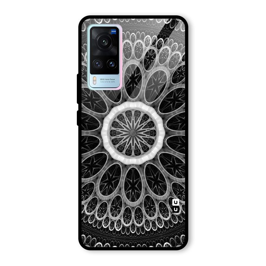 Dark Pattern Art Glass Back Case for Vivo X60