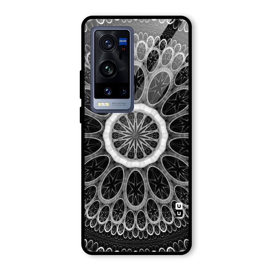 Dark Pattern Art Glass Back Case for Vivo X60 Pro Plus