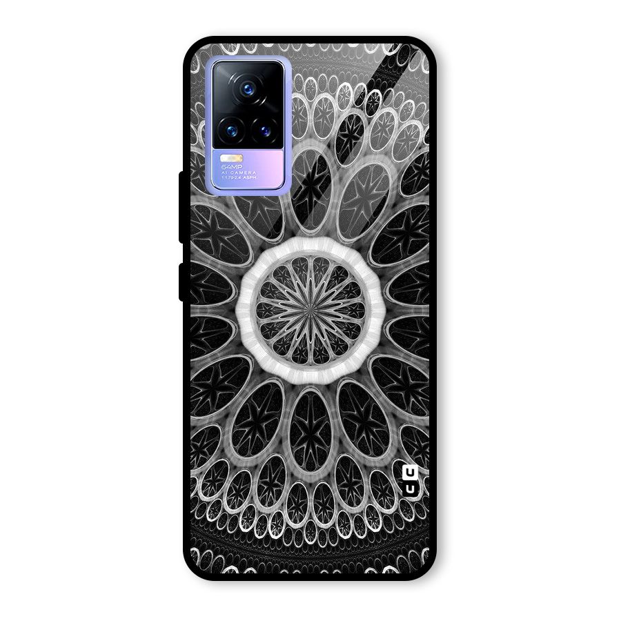 Dark Pattern Art Glass Back Case for Vivo Y73