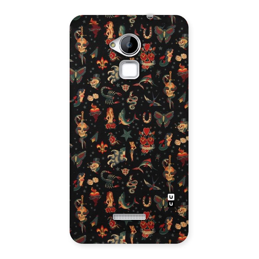 Dark Pattern Back Case for Coolpad Note 3
