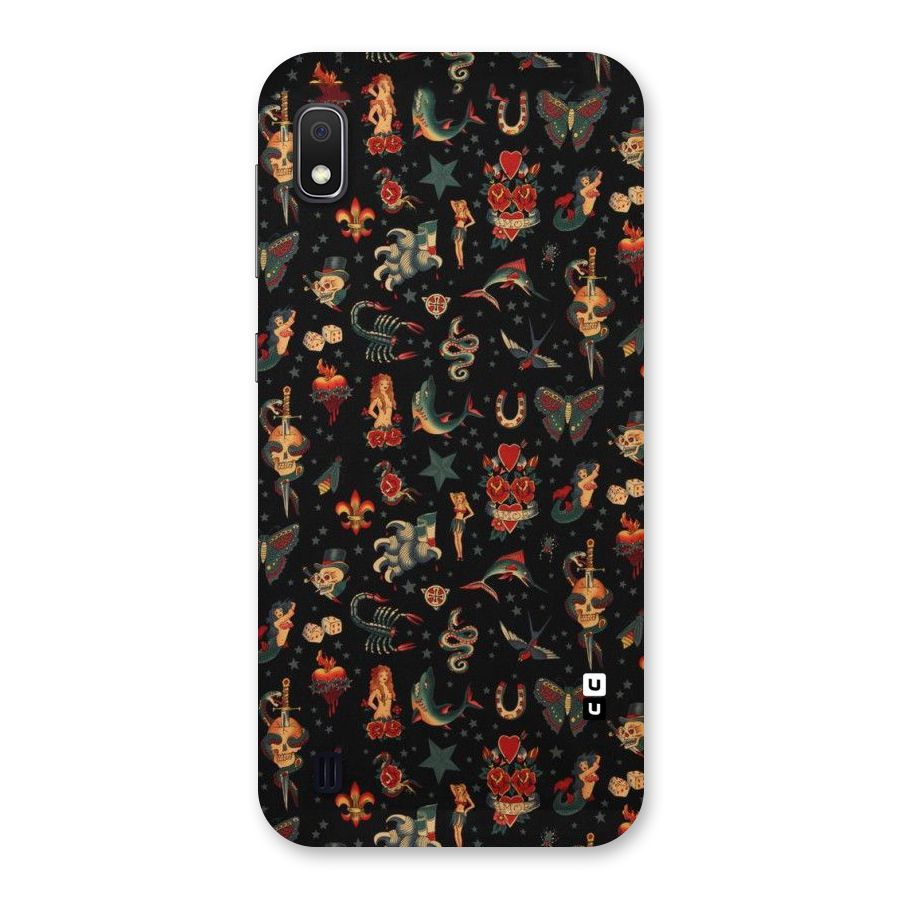 Dark Pattern Back Case for Galaxy A10