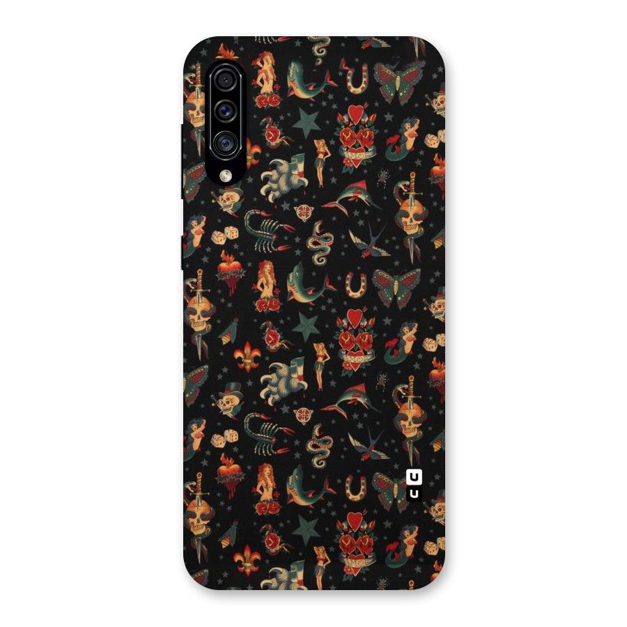 Dark Pattern Back Case for Galaxy A30s