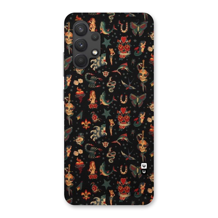 Dark Pattern Back Case for Galaxy A32