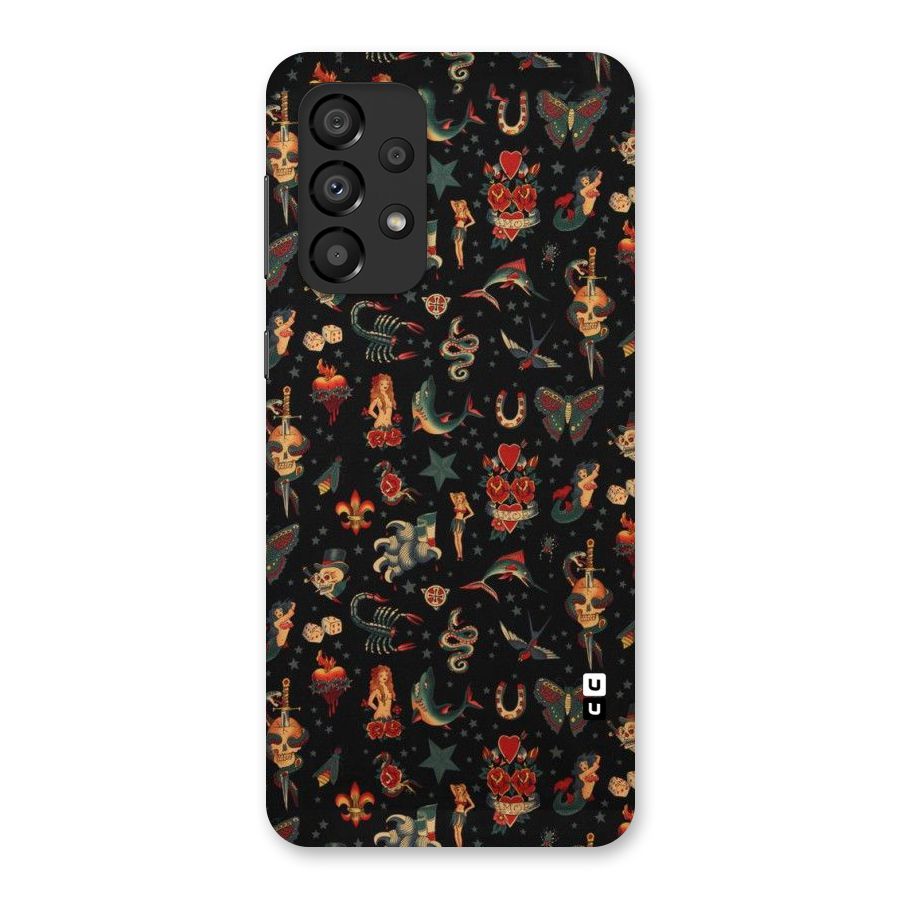 Dark Pattern Back Case for Galaxy A33 5G