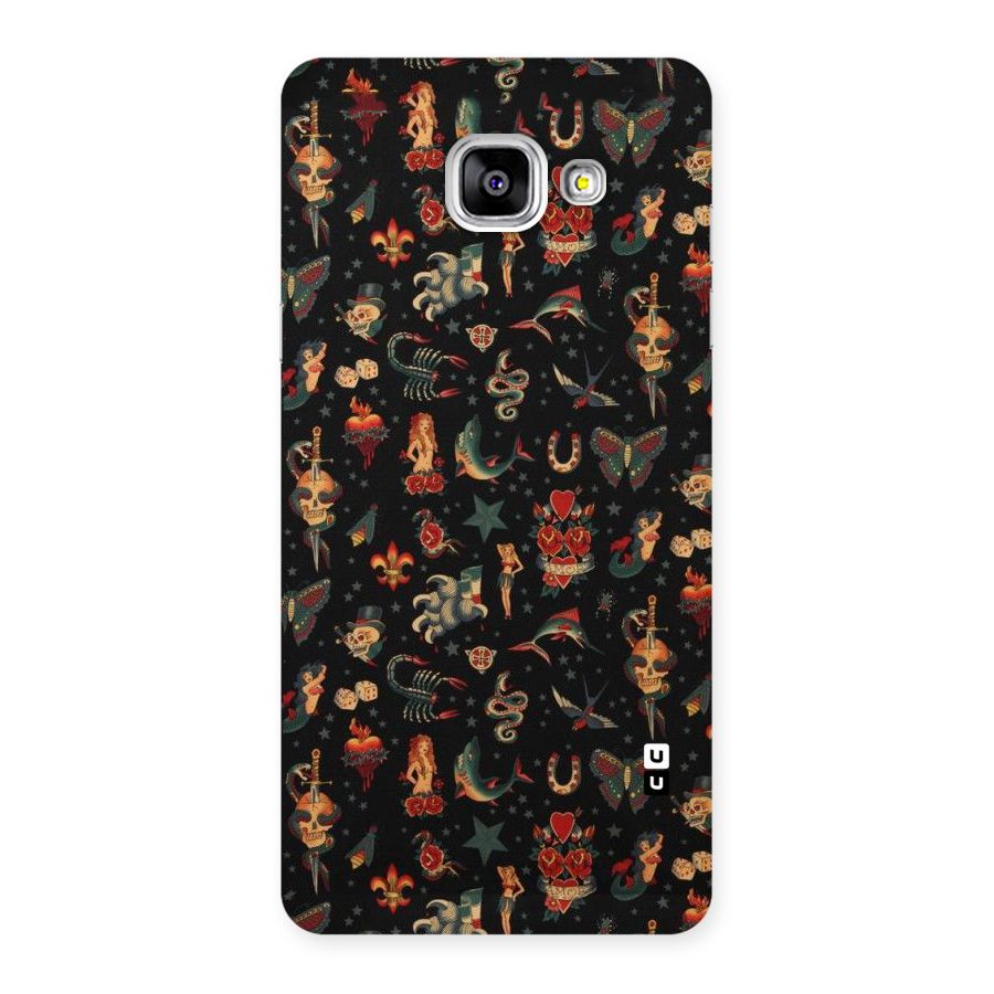 Dark Pattern Back Case for Galaxy A5 2016