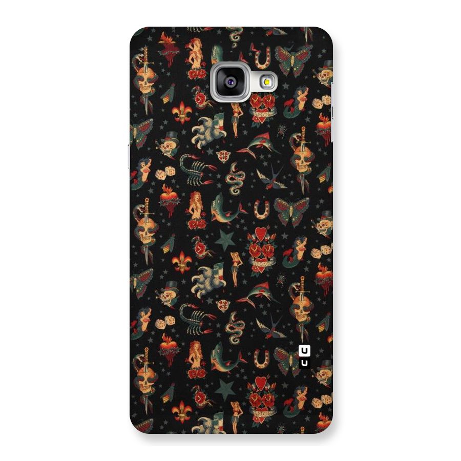 Dark Pattern Back Case for Galaxy A9