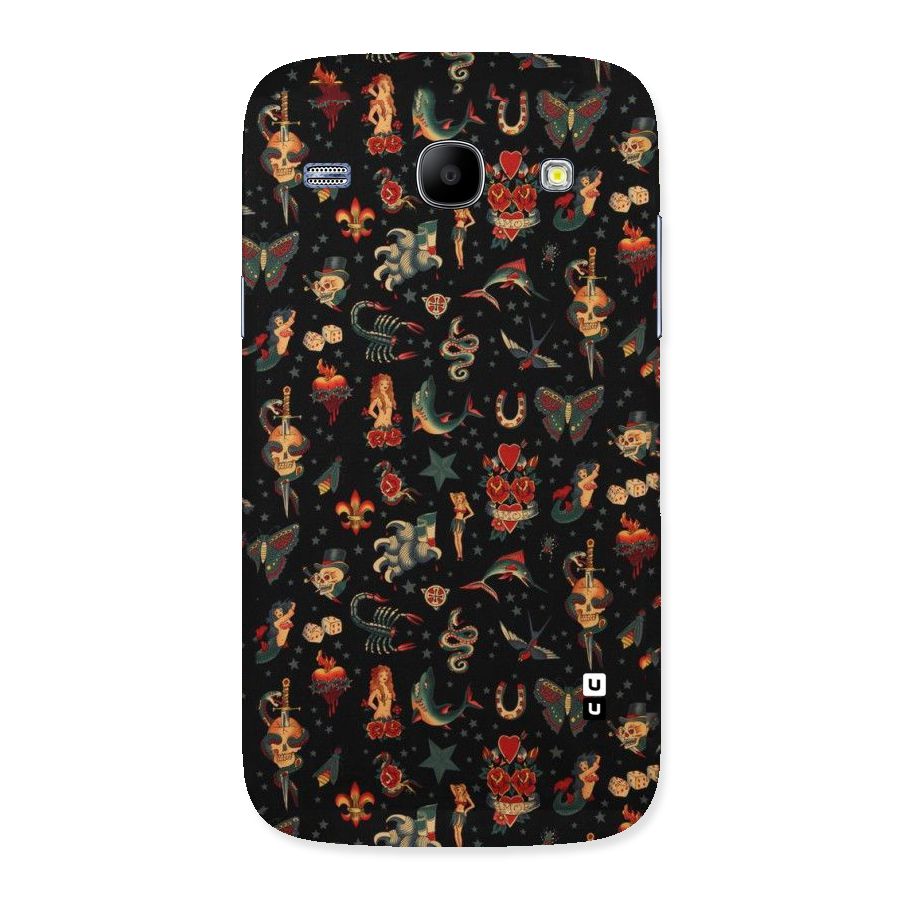 Dark Pattern Back Case for Galaxy Core