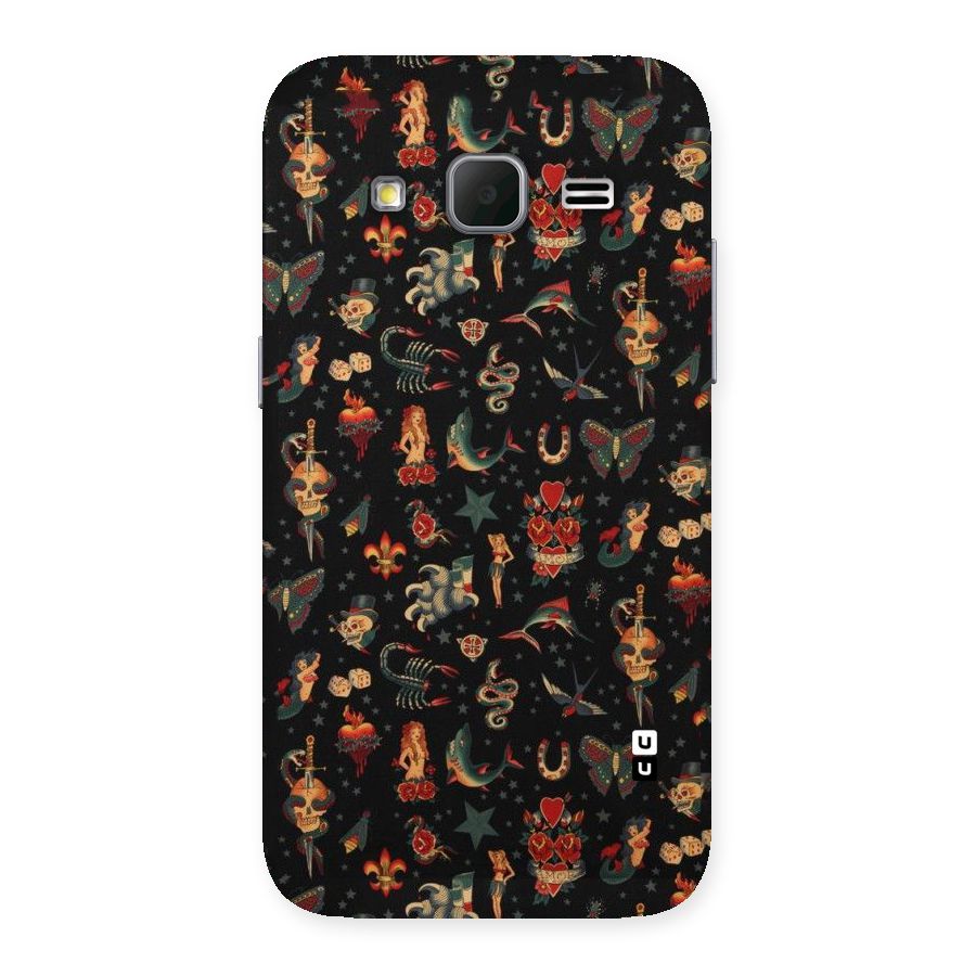Dark Pattern Back Case for Galaxy Core Prime