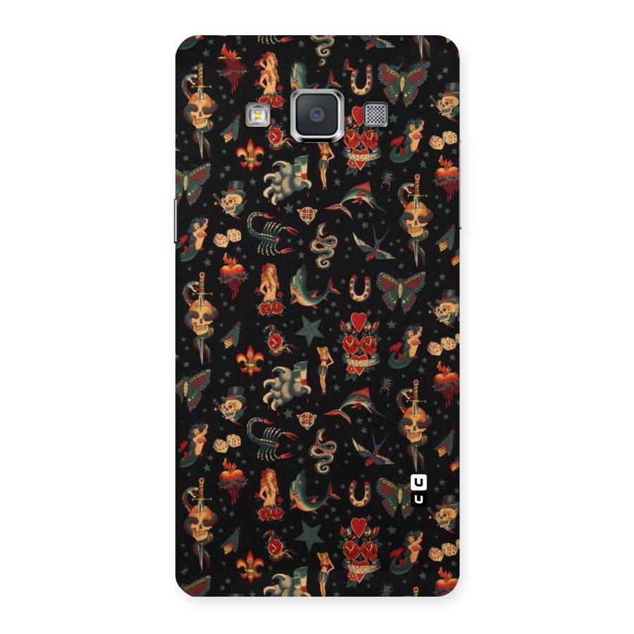 Dark Pattern Back Case for Galaxy Grand 3