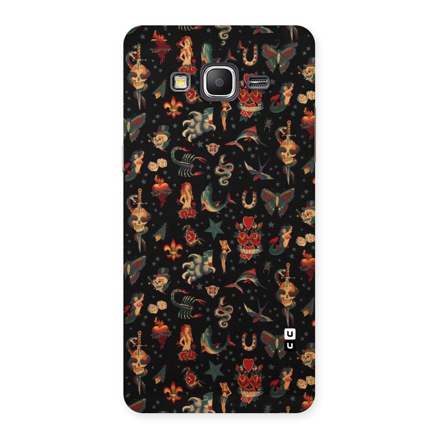 Dark Pattern Back Case for Galaxy Grand Prime