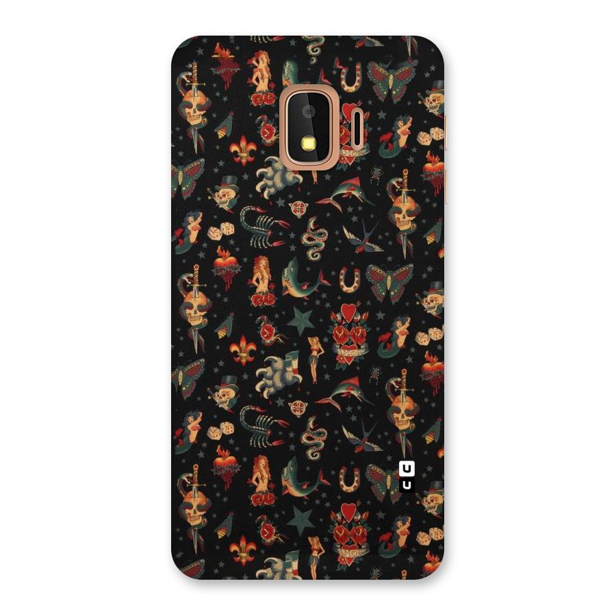 Dark Pattern Back Case for Galaxy J2 Core