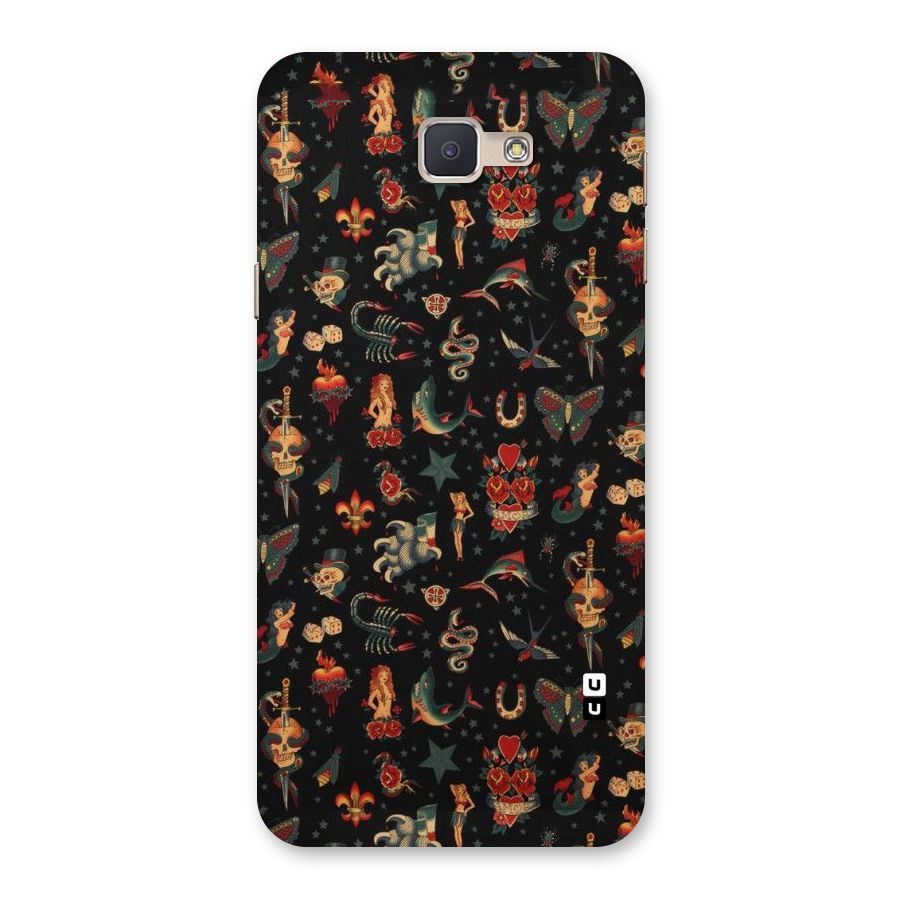 Dark Pattern Back Case for Galaxy J5 Prime