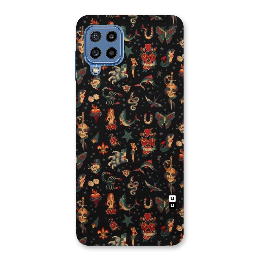 Dark Pattern Back Case for Galaxy M32