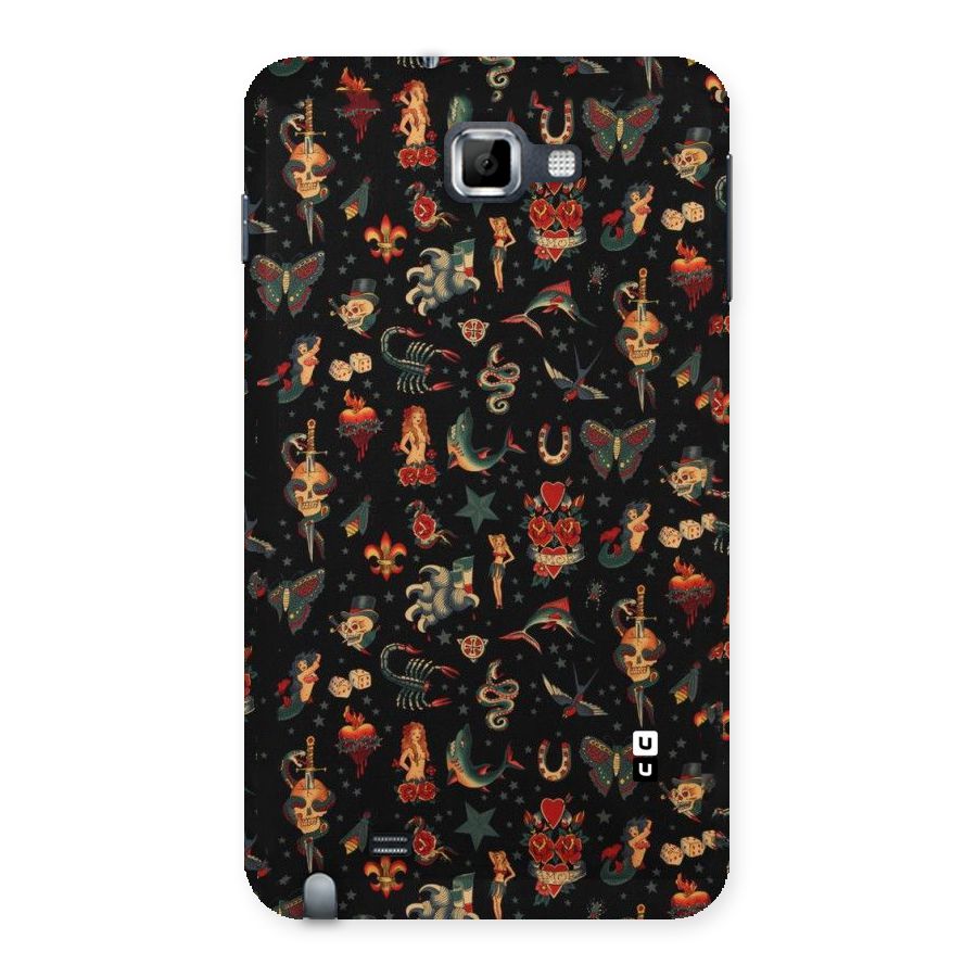 Dark Pattern Back Case for Galaxy Note