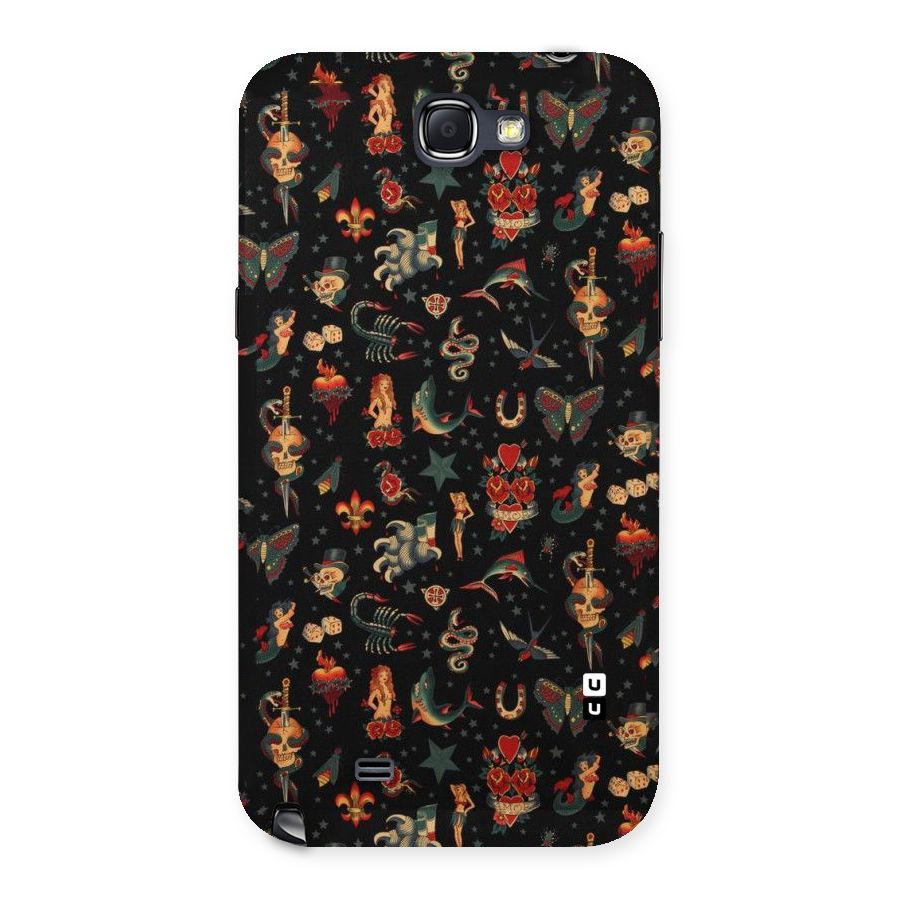 Dark Pattern Back Case for Galaxy Note 2