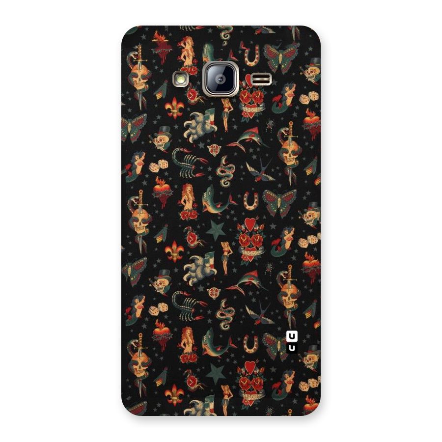 Dark Pattern Back Case for Galaxy On5