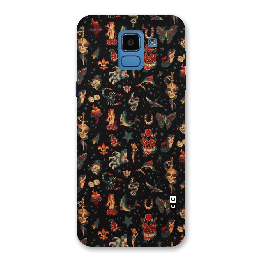 Dark Pattern Back Case for Galaxy On6