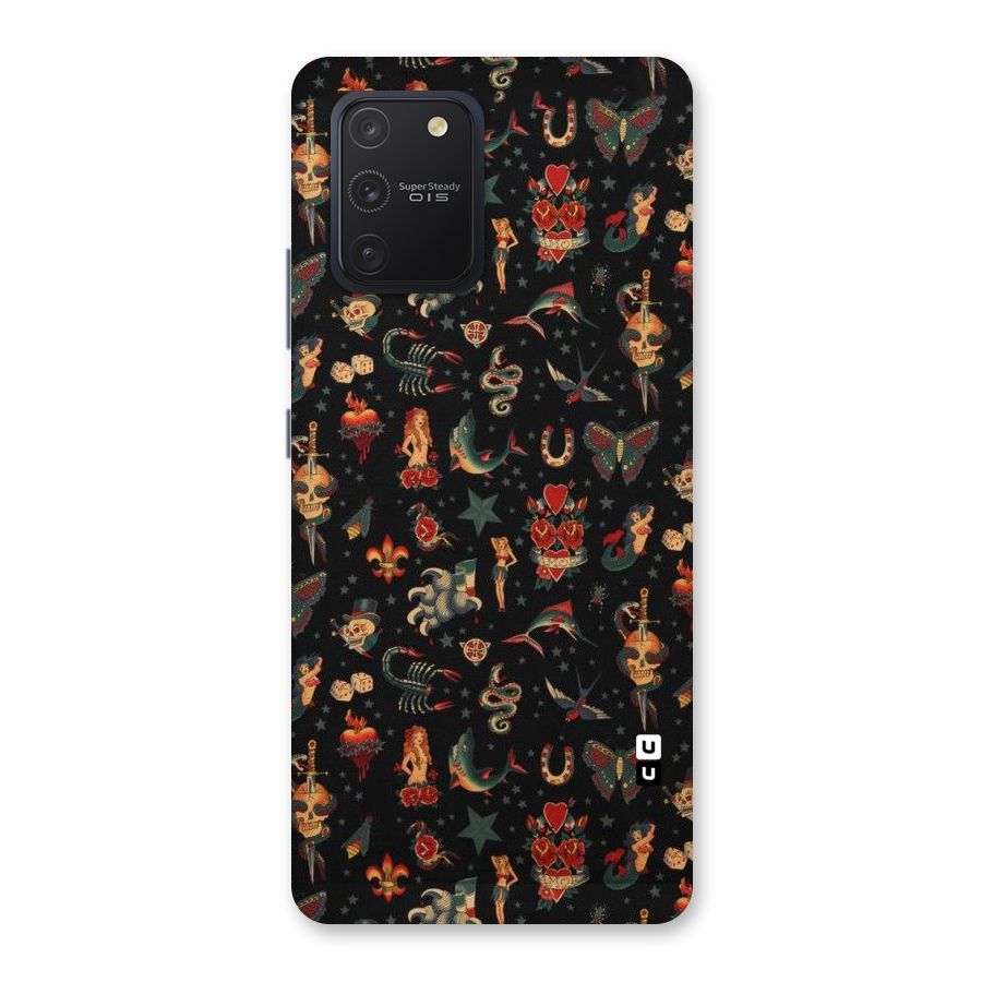 Dark Pattern Back Case for Galaxy S10 Lite