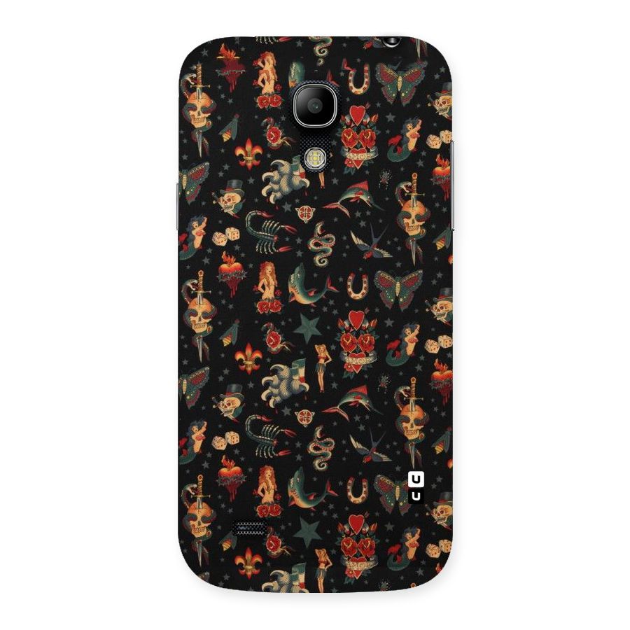 Dark Pattern Back Case for Galaxy S4 Mini