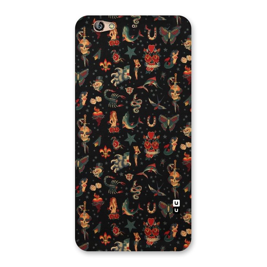 Dark Pattern Back Case for Gionee S6