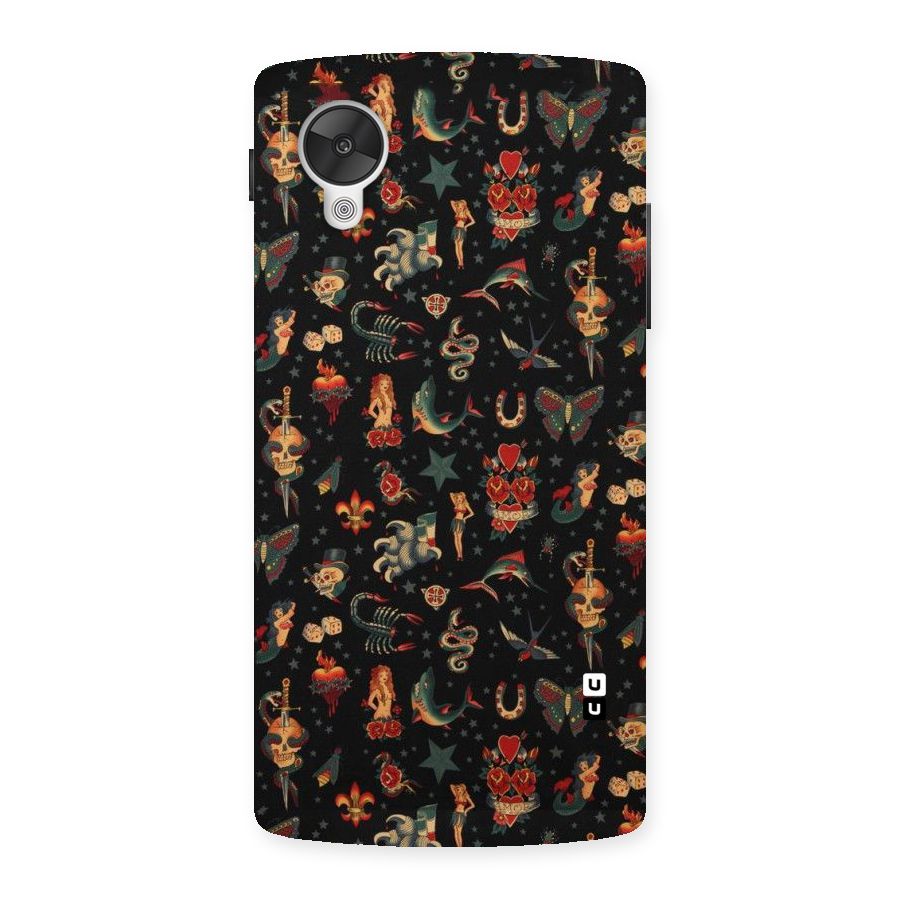 Dark Pattern Back Case for Google Nexsus 5