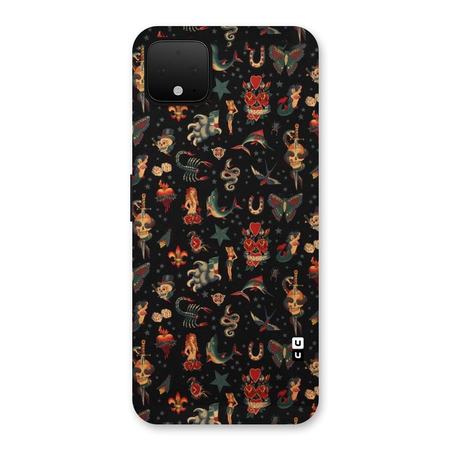 Dark Pattern Back Case for Google Pixel 4 XL