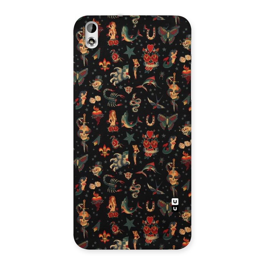 Dark Pattern Back Case for HTC Desire 816g