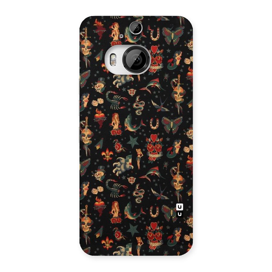 Dark Pattern Back Case for HTC One M9 Plus