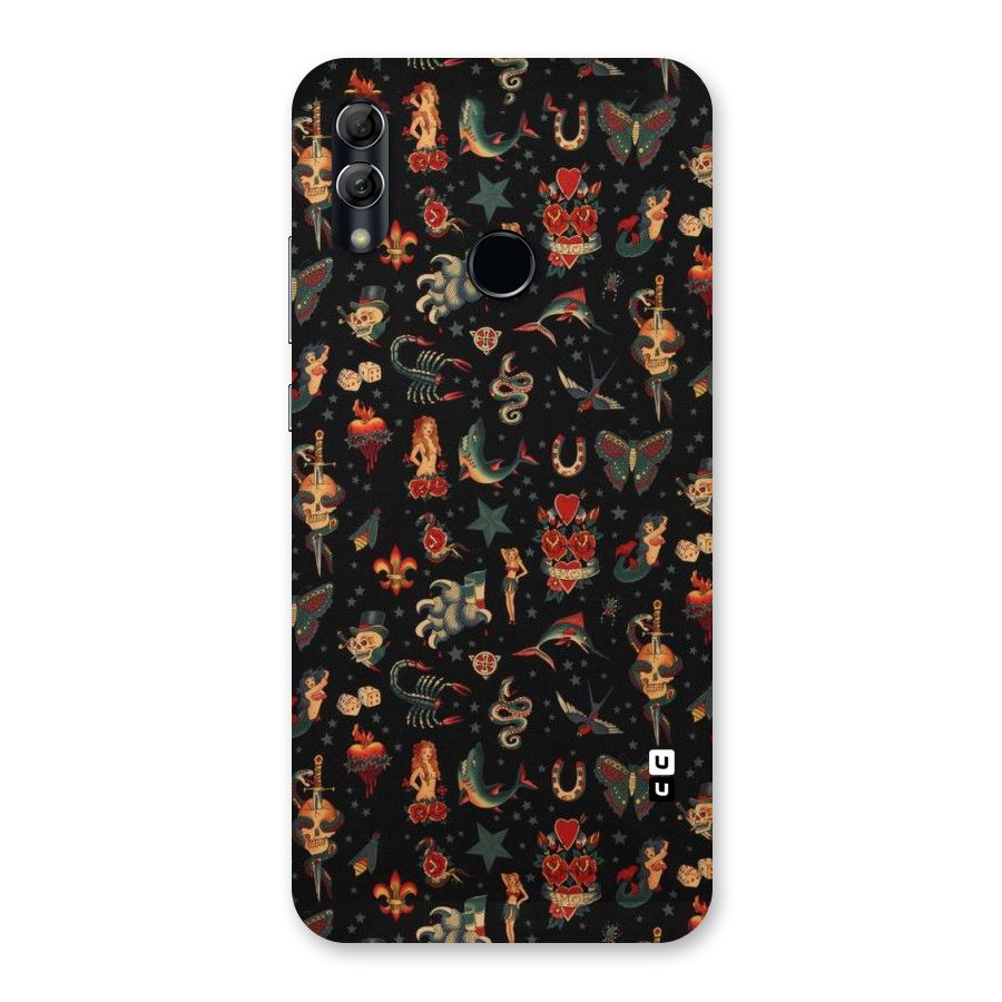 Dark Pattern Back Case for Honor 10 Lite