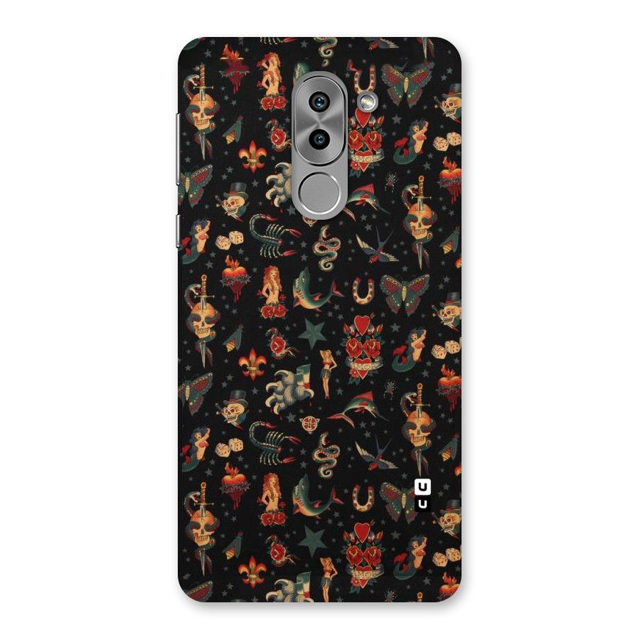 Dark Pattern Back Case for Honor 6X