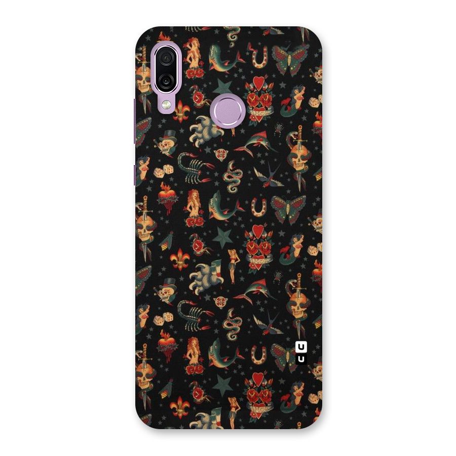 Dark Pattern Back Case for Honor Play
