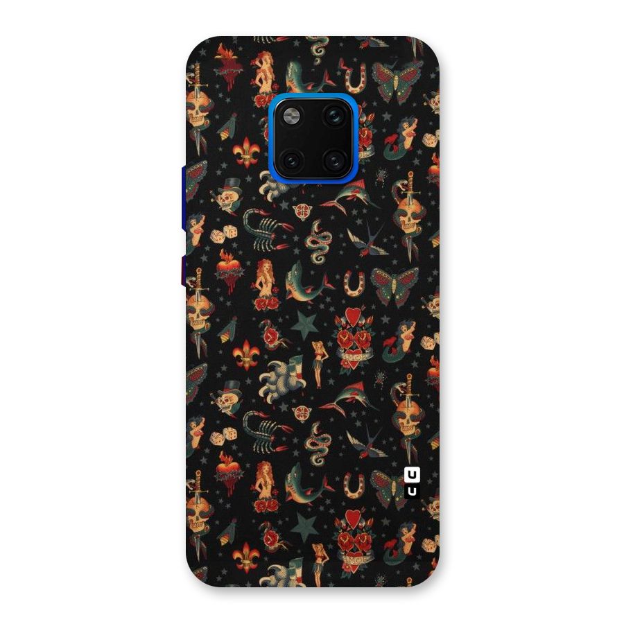 Dark Pattern Back Case for Huawei Mate 20 Pro