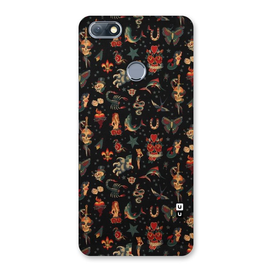 Dark Pattern Back Case for Infinix Note 5