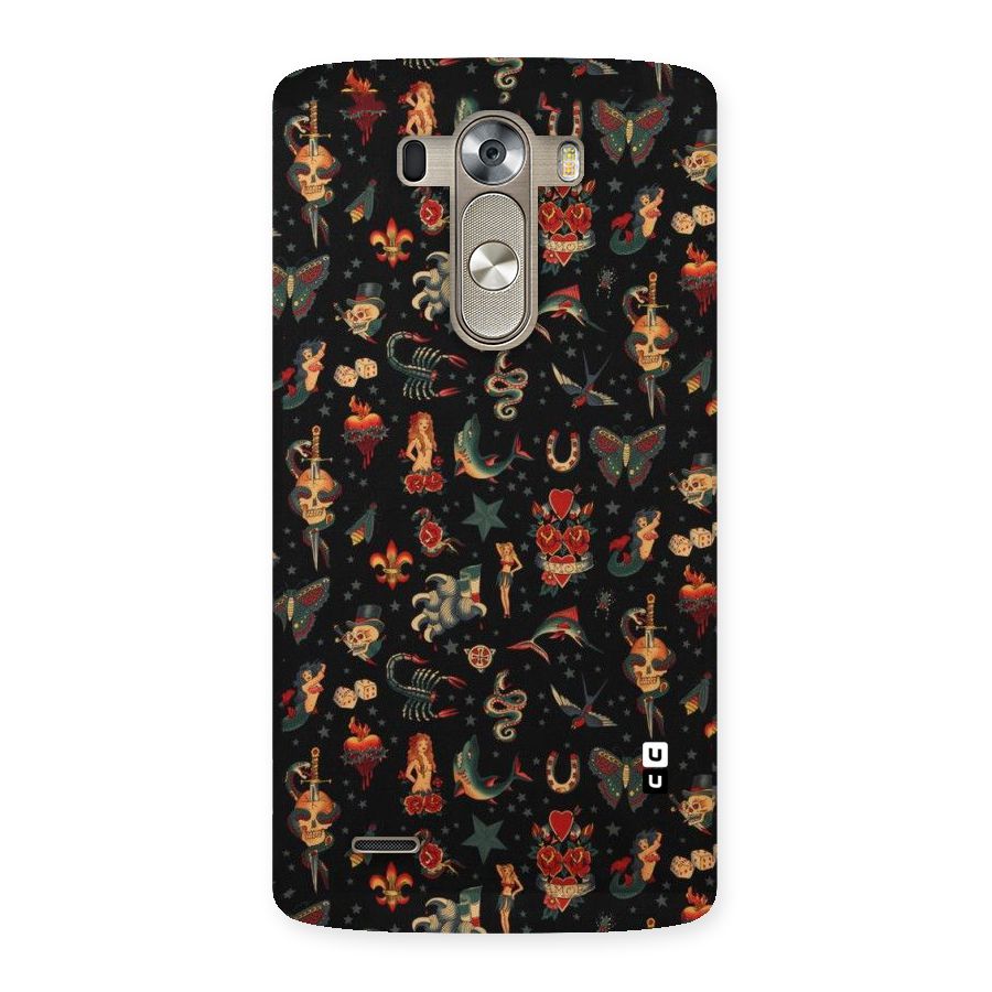 Dark Pattern Back Case for LG G3