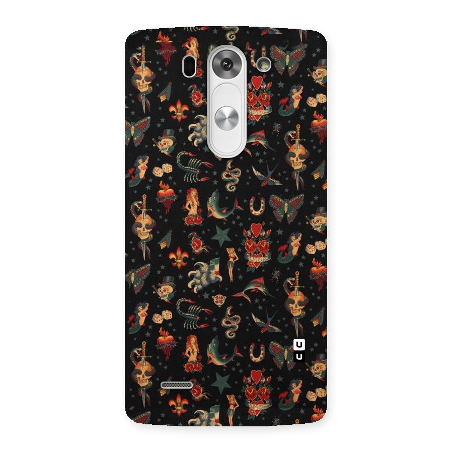 Dark Pattern Back Case for LG G3 Mini