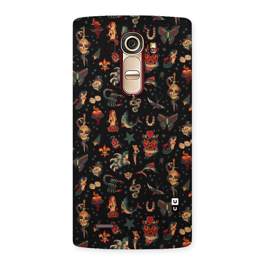 Dark Pattern Back Case for LG G4