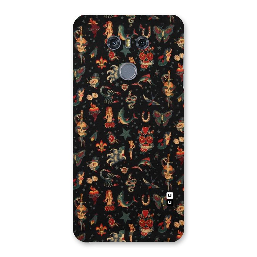 Dark Pattern Back Case for LG G6