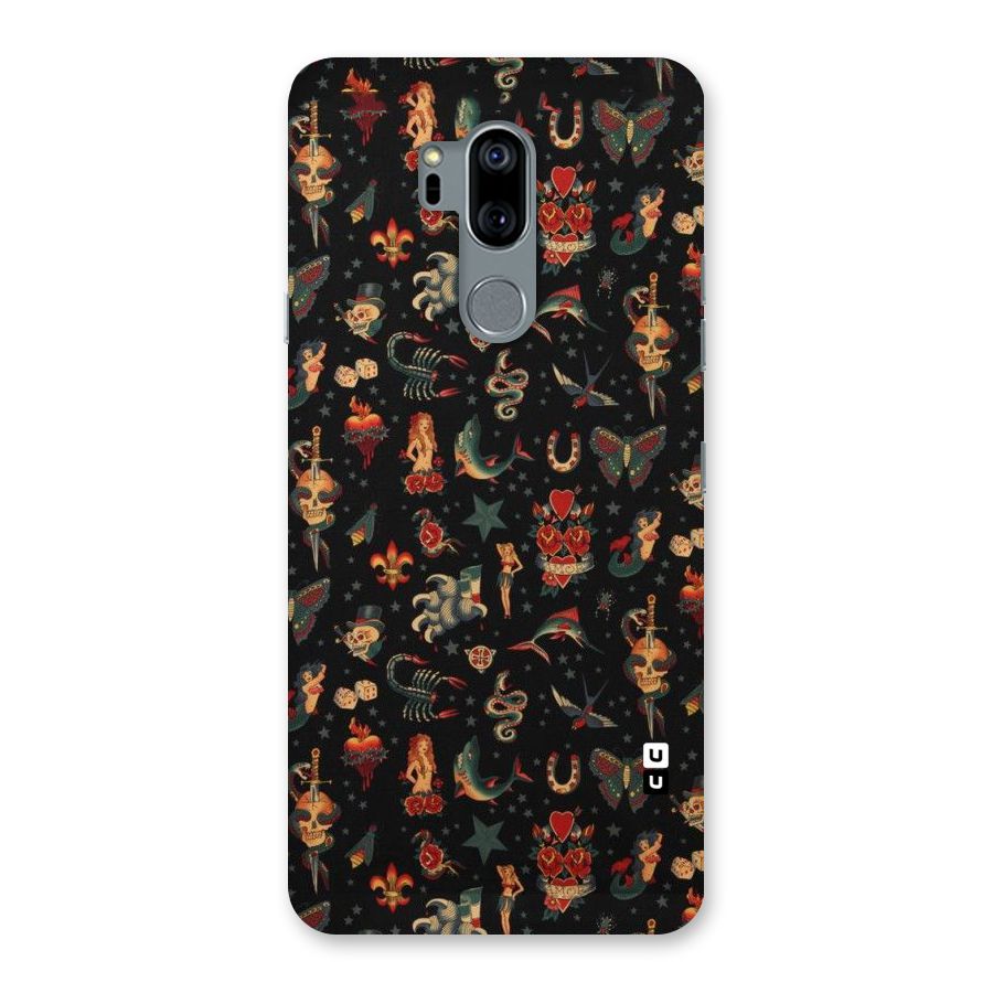 Dark Pattern Back Case for LG G7