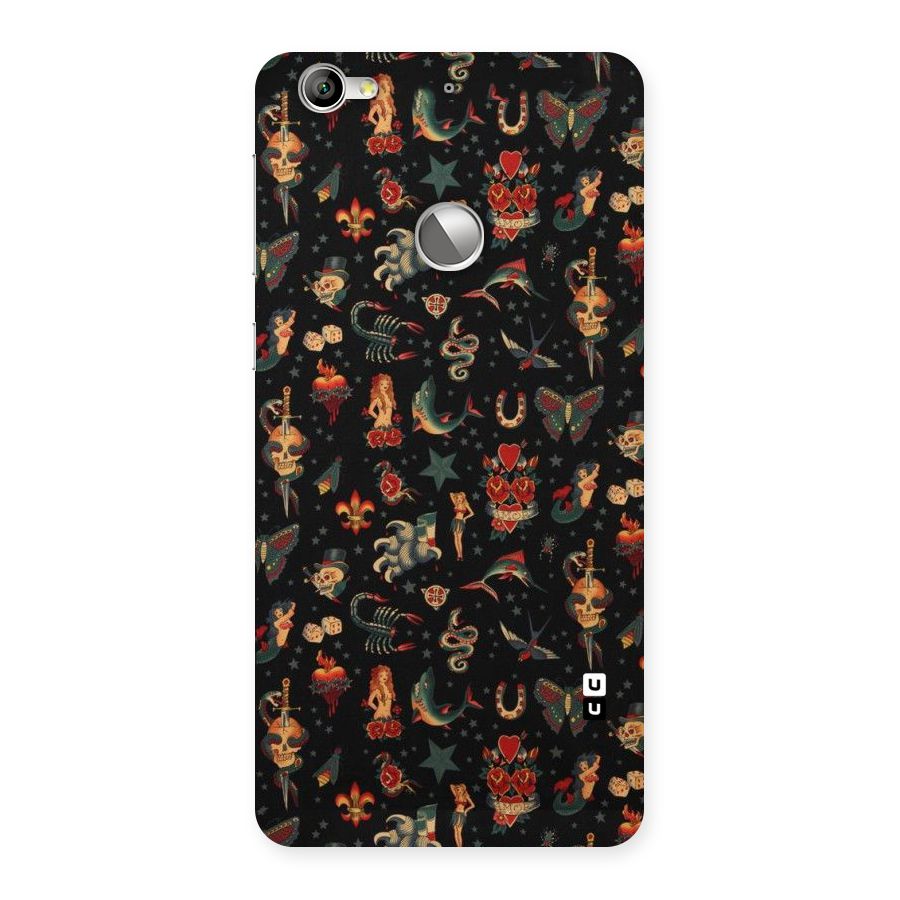 Dark Pattern Back Case for LeTV Le 1s