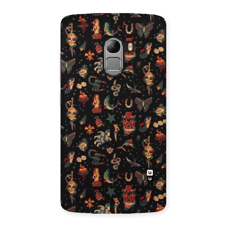 Dark Pattern Back Case for Lenovo K4 Note