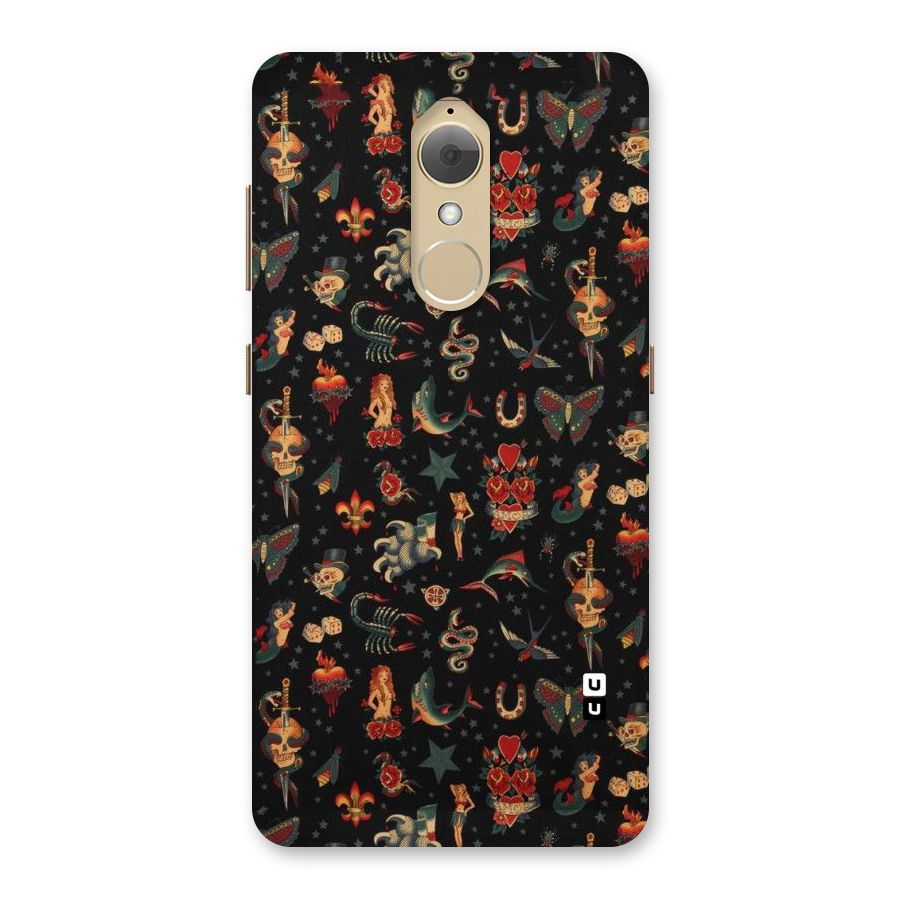 Dark Pattern Back Case for Lenovo K8