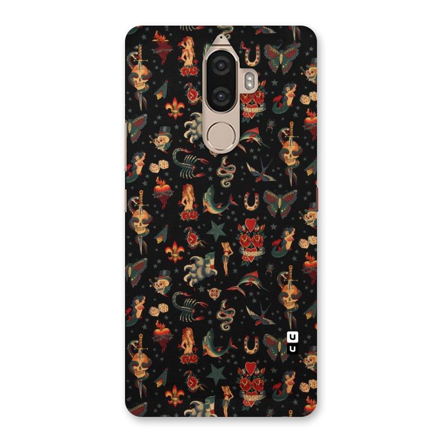 Dark Pattern Back Case for Lenovo K8 Note