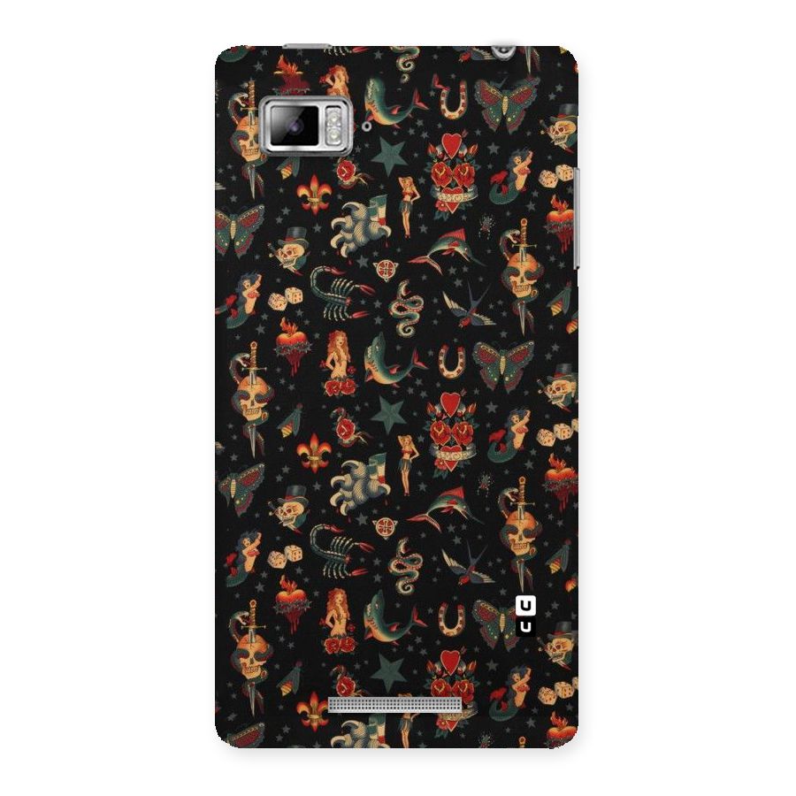 Dark Pattern Back Case for Lenovo Vibe Z K910
